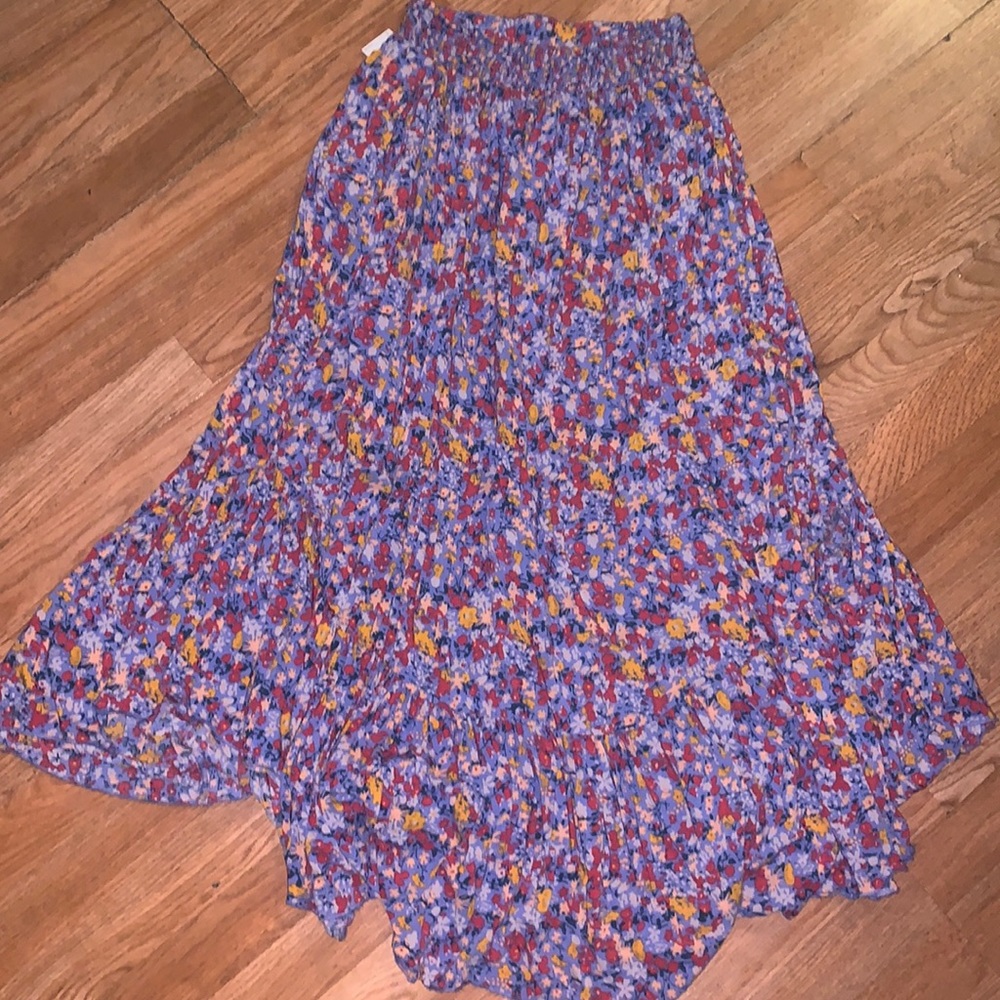 Free people maxi skirt